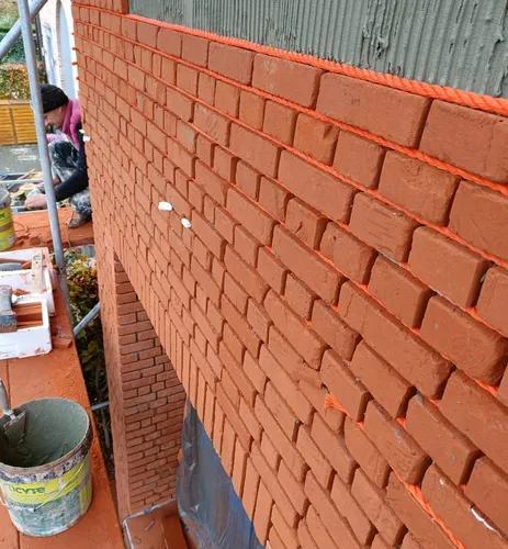 Having brick slips installed