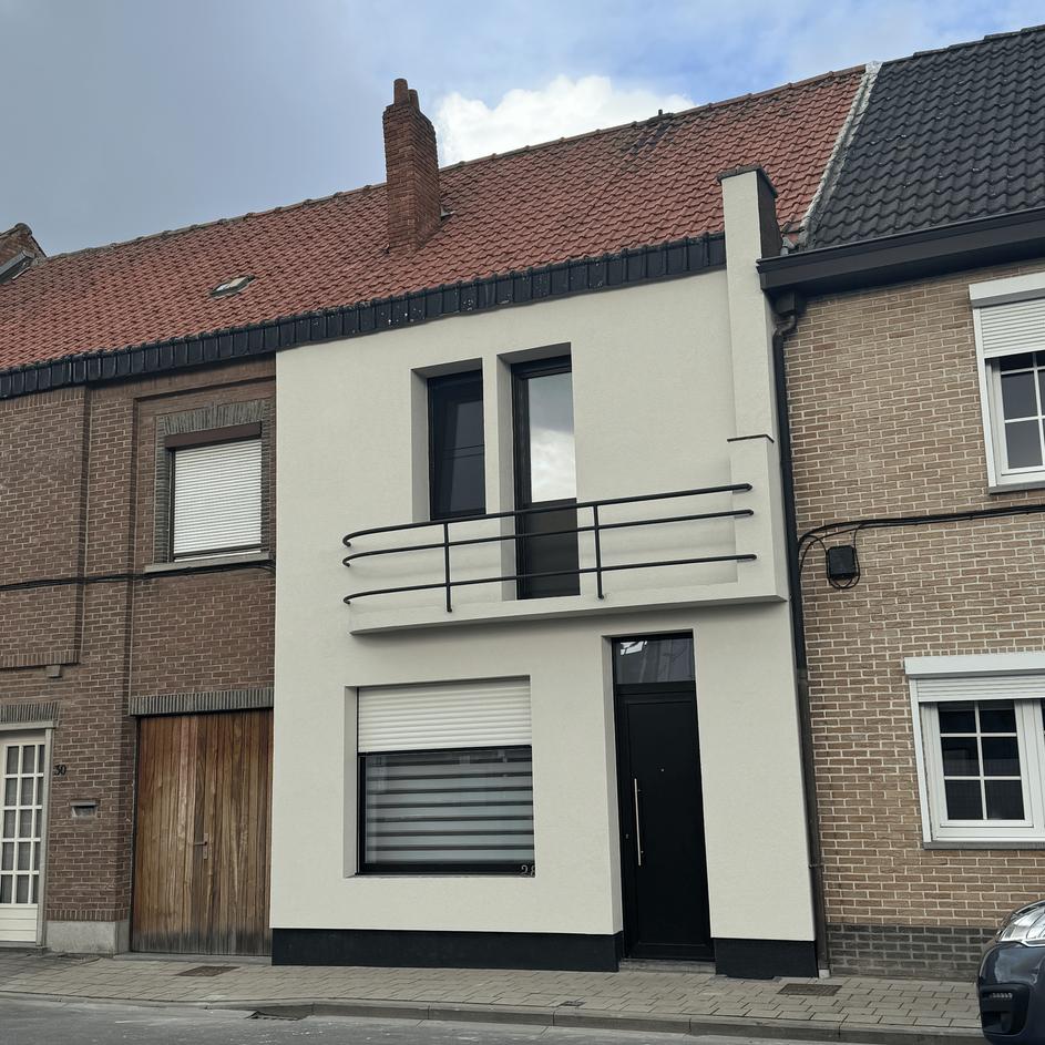 Facade after renovation - Insulated & styled!