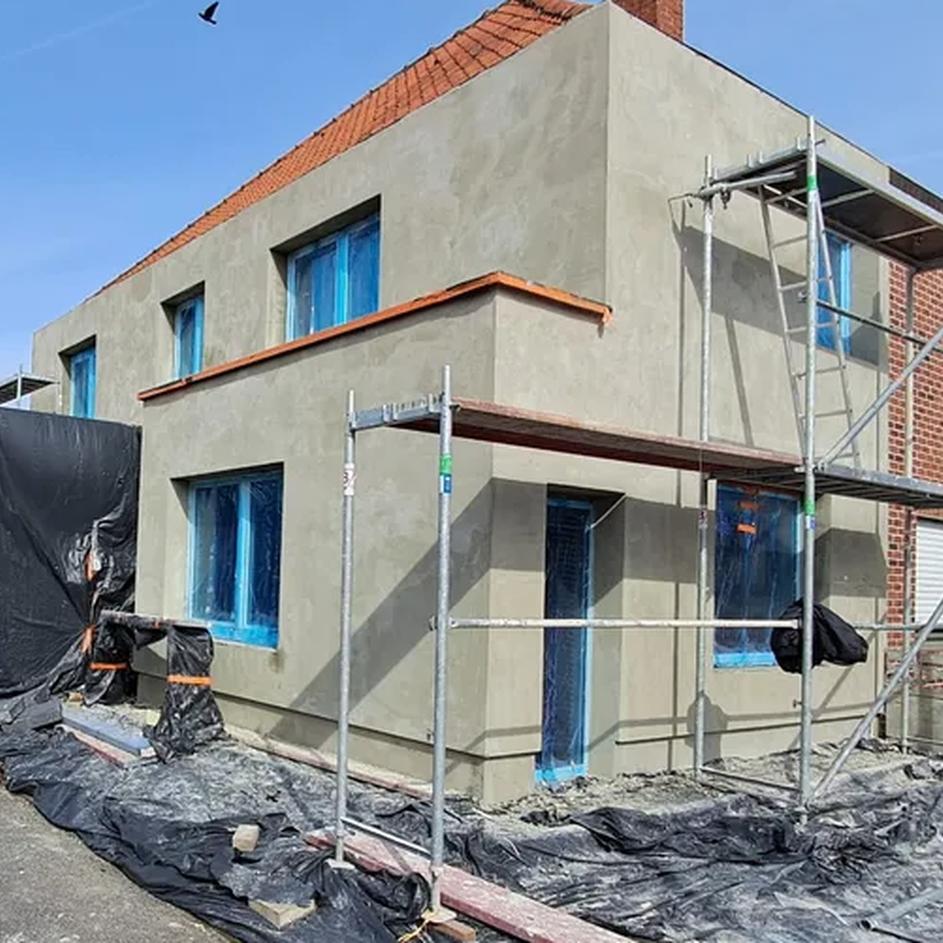 Gevel voor gevelrenovatie