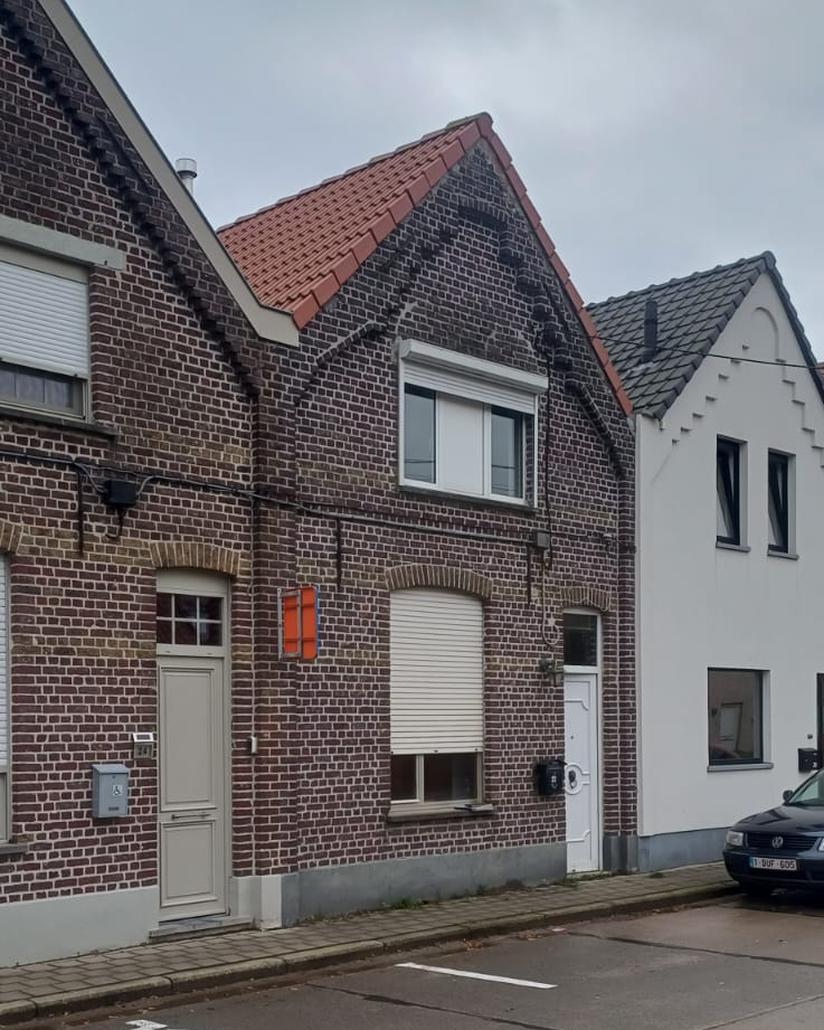 Gevelrenovatie met crepi in Nederename