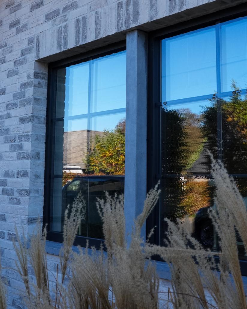 Gevelisolatie met spuitkurk in De Klinge