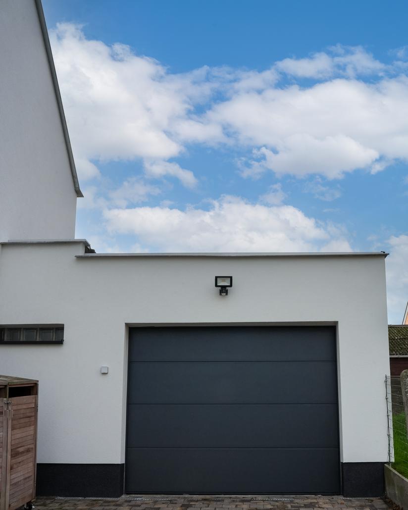 Gevelrenovatie met crepi in Brakel