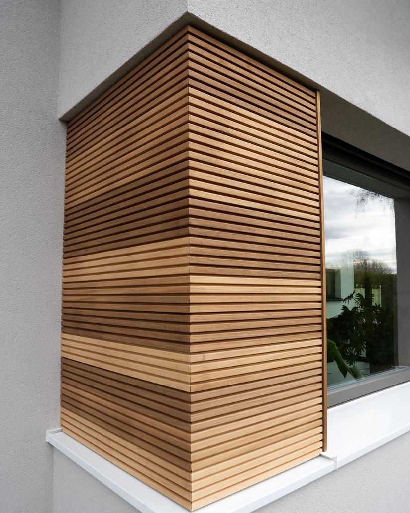 Crepi en hout gevelisolatie in Oostakker