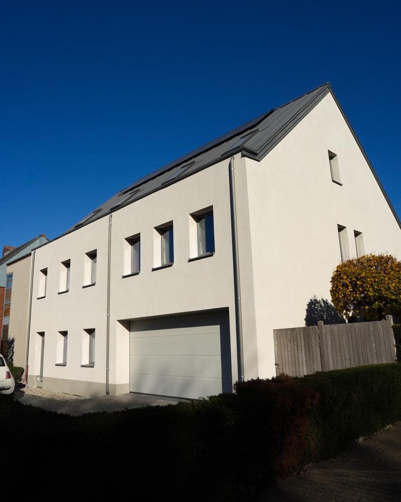 Gevelisolatie met spuitkurk in Beveren