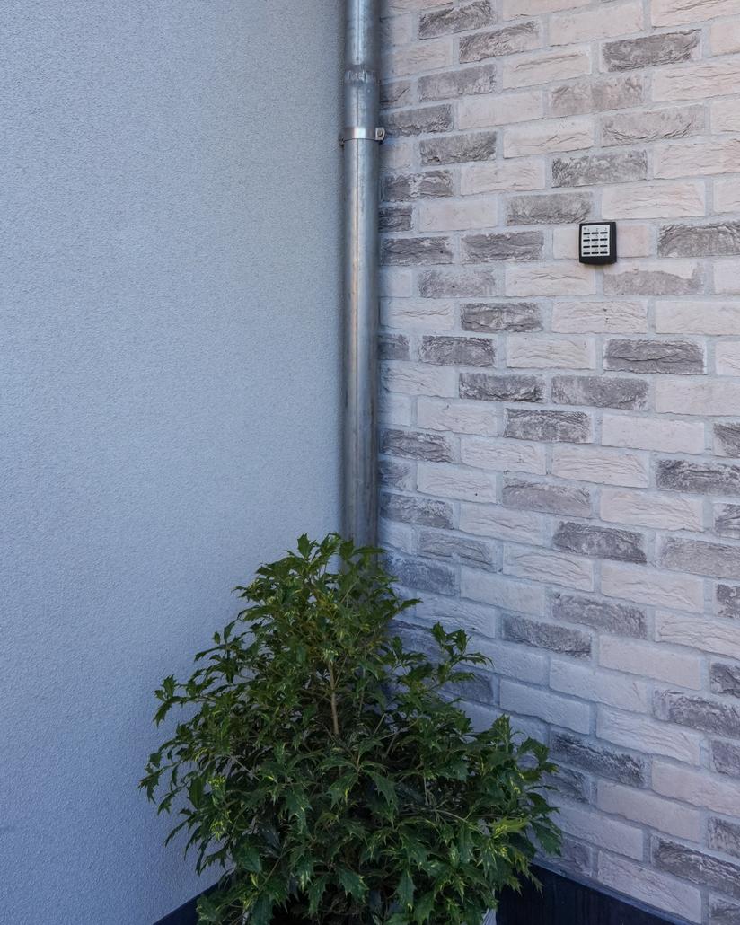 Gevelisolatie met spuitkurk in De Klinge