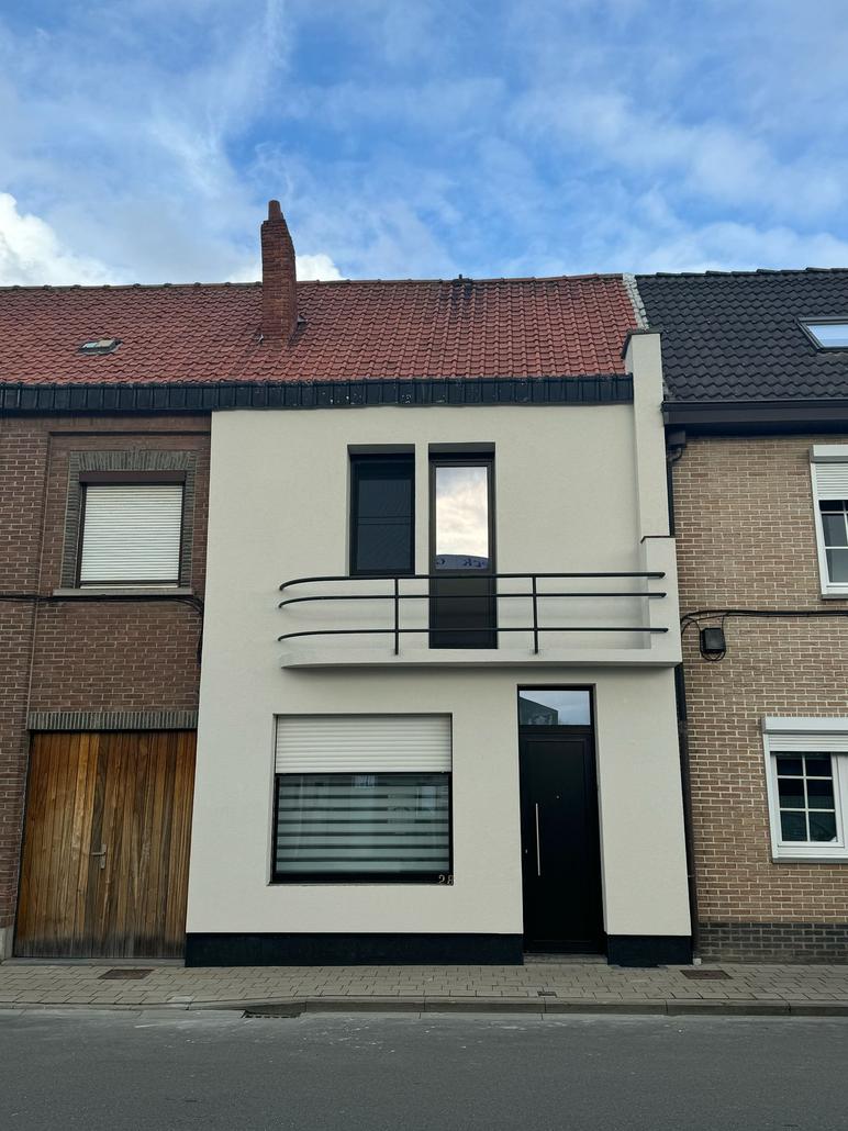 Facade renovation with crepi in Hamme