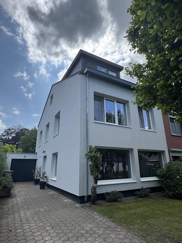 Gevelrenovatie in crepi Kalmthout