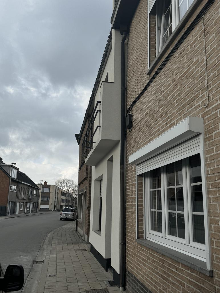 Facade renovation with crepi in Hamme