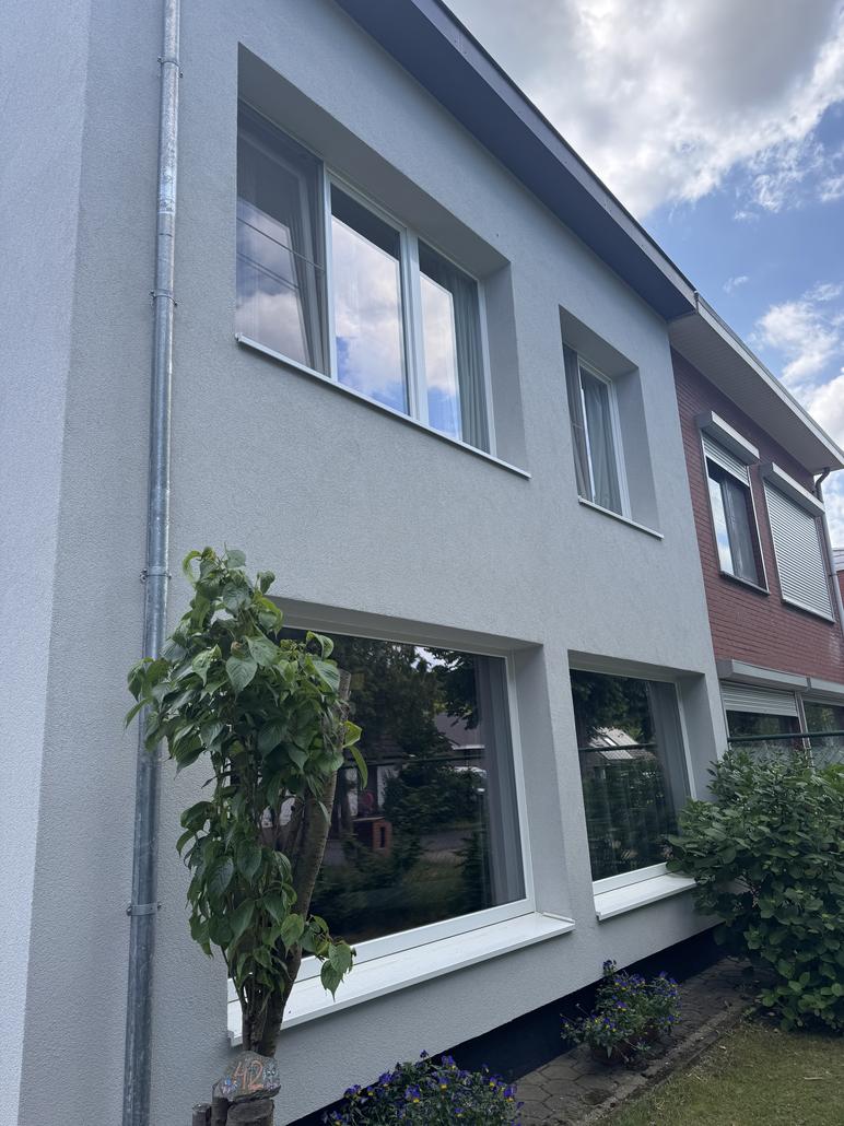 Gevelrenovatie in crepi Kalmthout