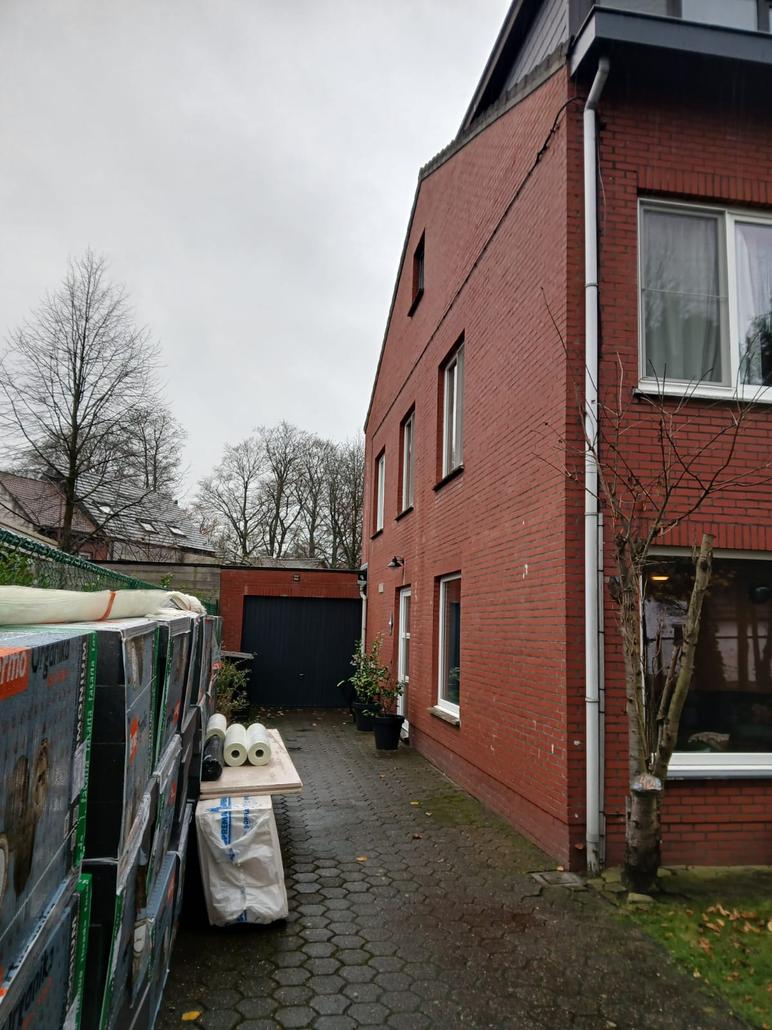 Gevelrenovatie in crepi Kalmthout