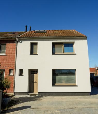 Crepi gevelisolatie in Begijnendijk Gevelisolatie met crepi in Begijnendijk renovatie