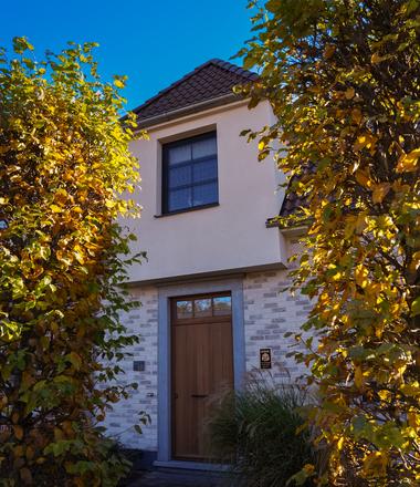 Gevelisolatie met spuitkurk in De Klinge