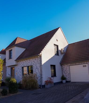 Gevelisolatie met spuitkurk in De Klinge